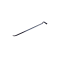 Crowbar | with tip and bent cutter with grab | length: 1,00 m